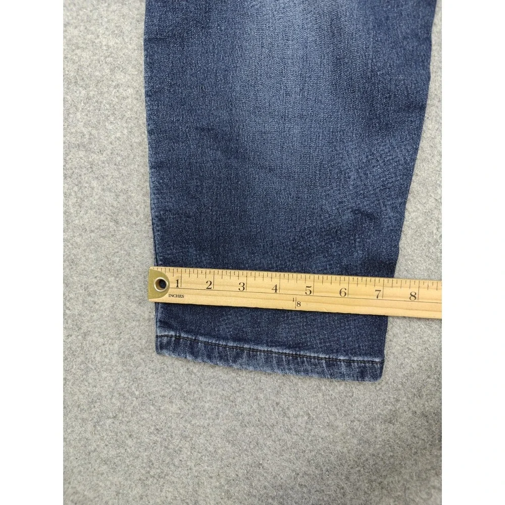 Diesel Narrot Denim + Sweat Jeans Mens 36x30 Blue Distressed Relaxed Tapered